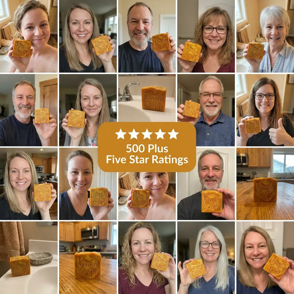 Savoire - Organic Persimmon Soap